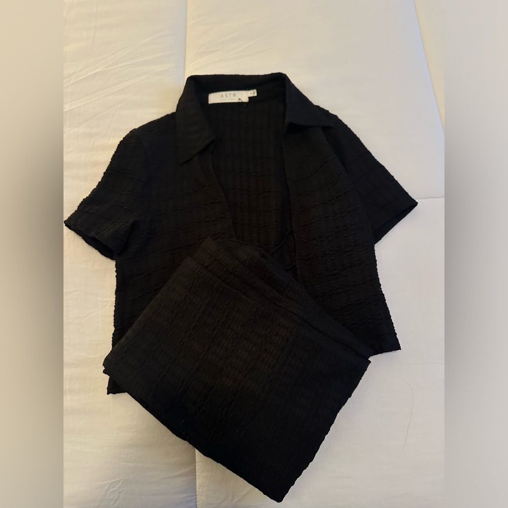ASTR THE LABEL Zoey Textured Set